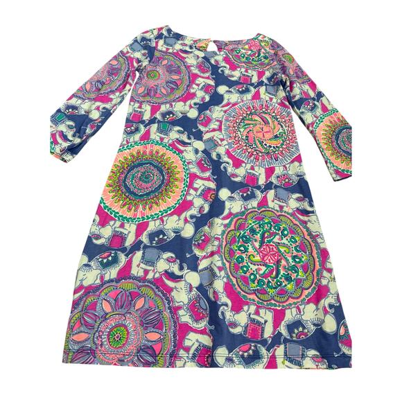 Lilly Pulitzer Bay Dress‎ Multicolor in Play That Trunky Music Size XS - Picture 7 of 11